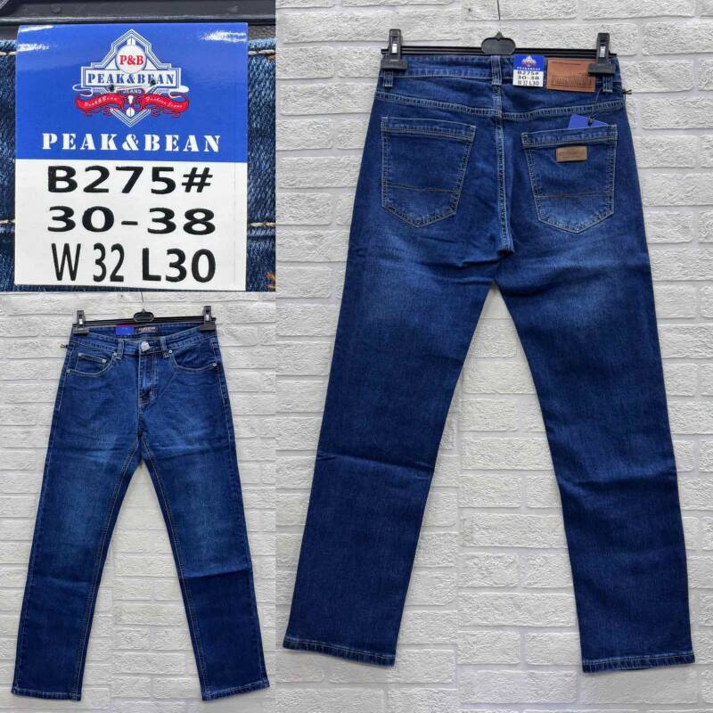 Spodnie jeansy meskie Roz 30-38, 1 Kolor Paczka 10 szt